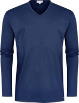 Chemise de pyjama à manches longues Mey - Melton - bleu foncé - Taille: L