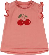 Ducky Beau Meisje T-shirt Cherry - Maat 80