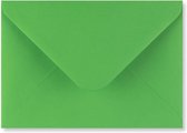 Groene C7 enveloppen 8,2 x 11,3 cm 100 stuks