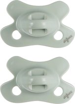 Difrax Fopspeen Newborn Natural - Groen/Pistache - 2 stuks