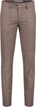 Chino Lennox 272K Dark Taupe Check (6344-00-0732L)N