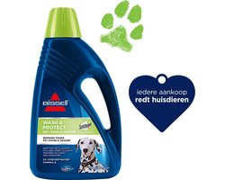BISSELL Wash & Protect Pet - Tapijtreinigingsmiddel - 1,5l