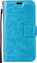 Mobigear Wallet Bookcase Hoesje - Geschikt voor Samsung Galaxy A3 (2017) - Blauw