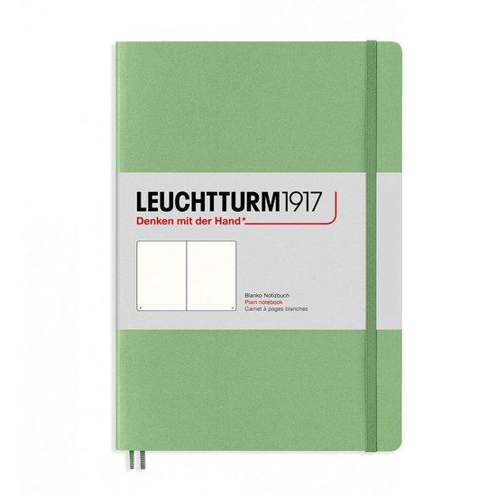 ik ben trots Buitensporig Spin Leuchtturm1917 Master Slim A4+ Notitieboek Sage - Ongelinieerd | bol.com