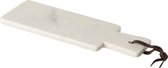 J-Line Plank Rechthoek Marmer Wit Small