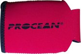 Blik/flessenhoesje neopreen rood