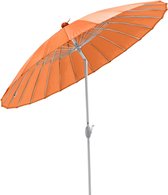 SORARA® Shanghai Parasol - Oranje - Ø260 cm - Kantelbaar