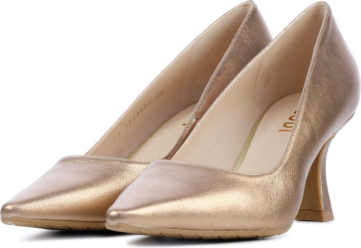 Lodi Pumps / Stiletto Dames / Damesschoenen - Leer - Blokhak hoogte 7 cm -  Jona - Rose | bol.com