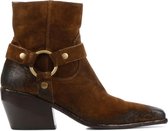 Elena Iachi Vrouwen Suède     Cowboy Laarzen  / Western Boots E2646 sue - Bruin - Maat 39