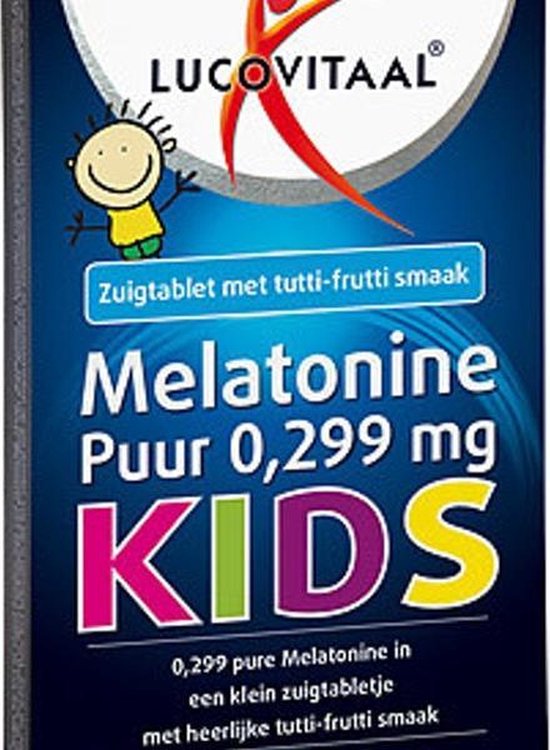Lucovitaal Melatonine Puur Kids 0,299 milligram Voedingssupplement - 30 tabletten