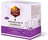 Bee Honest Shampoo Bar 2in1 80 gram Jasmijn