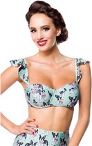 Belsira Bikinitop -2XL- Vintage Groen