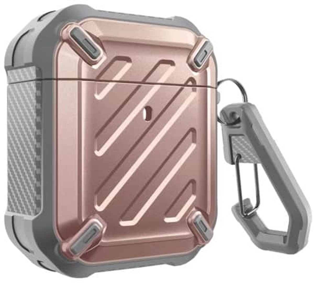 Supcase Unicorn Beetle Rugged Armor Geschikt voor Apple AirPods 2 en Airpods 1 Case - Venus