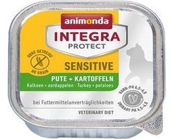 Animonda Integra Protect Cat Sensitive Kalkoen & Aardappel - 16 x 100 g