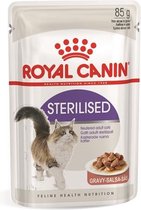 Royal canin feline sterilised in gravy - 12x85 gr - 1 stuks