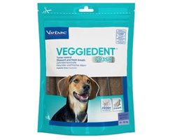 Virbac VeggieDent Kauwstrips 10 - 30 kg 15 stuks
