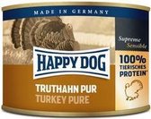 Happy Dog Truthahn Pur - kalkoenvlees-  6 x 200g