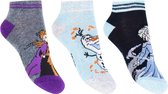 Disney Frozen Sneaker Sokken 3-Pack maat 23-26