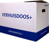 Duurzame Verhuisdozen - 50 stuks - 57 Liter - Autolock Opbergbox - Verhuisdoos - Zelf sluitend - Geen tape nodig - 40kg laadvermogen