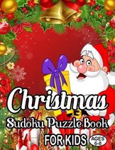 Christmas Sudoku Puzzle Book For Kids Ages 6-8