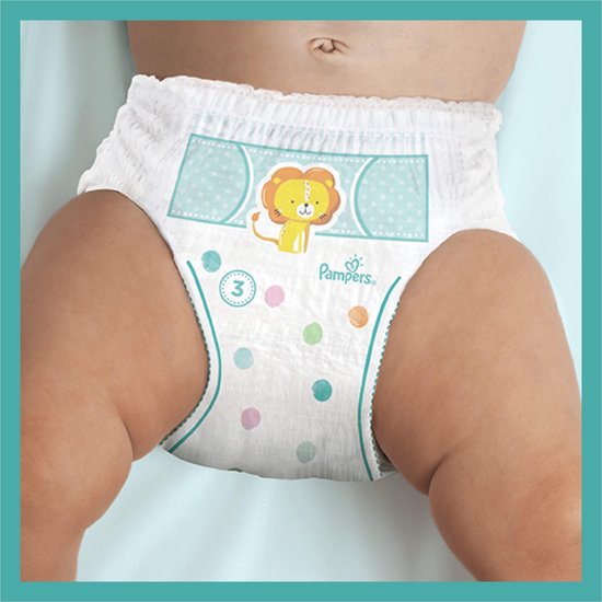 Pampers Baby-Dry Pants Luierbroekjes - Maat 4+ (9-15 kg) - 144 stuks - Maandbox - Pampers