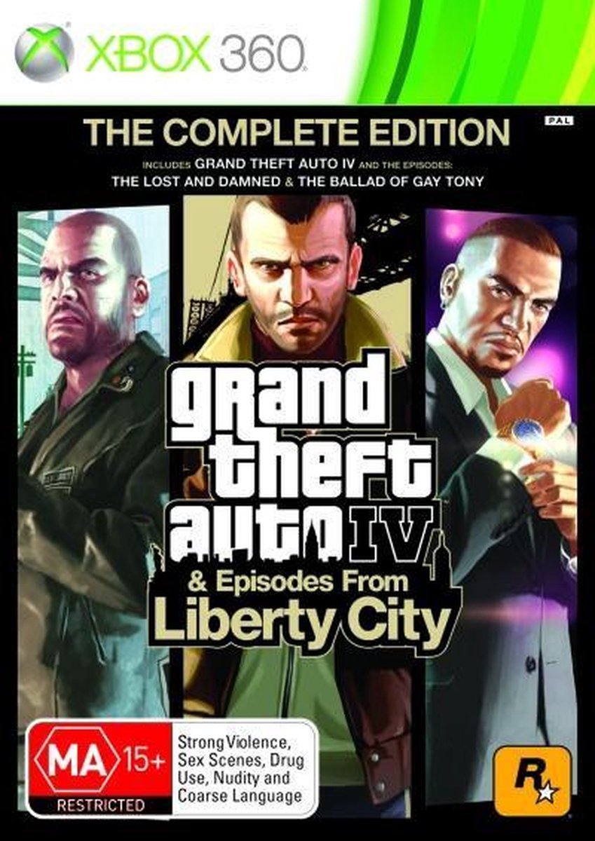 Grand Theft Auto IV (GTA IV) - Complete Edition - Xbox 360 | Games | bol.com