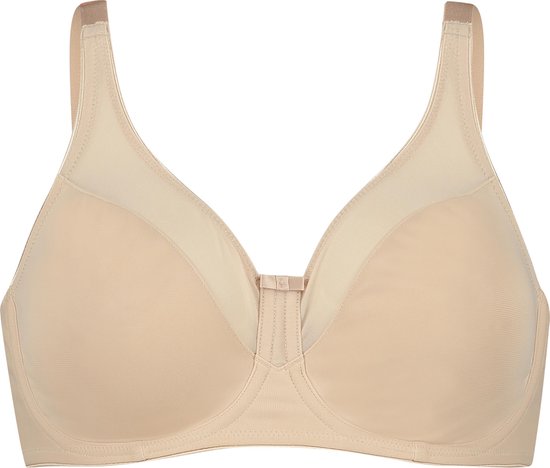 Hunkemöller Niet-voorgevormde minimizer beugel bh Nina Beige D85