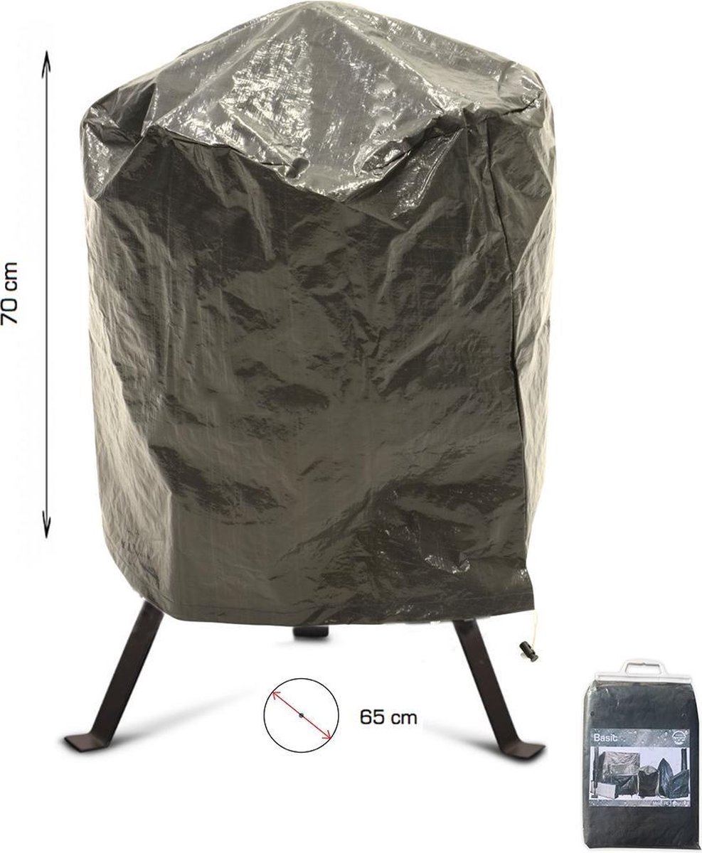 COVER UP HOC Basic Ronde bbq hoes - 65 x70 cm - Grijs