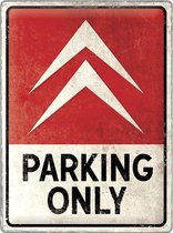 Wandbord - Citroen Parking Only