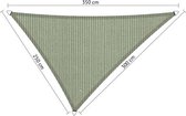 Shadow Comfort® Ongelijkzijdige Driehoek Schaduwdoek - UV Bestendig - Zonnedoek - 250 x 300 x 350 CM - Moonstone Green