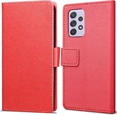 Cazy Book Wallet hoesje voor Samsung Galaxy A72 5G - rood