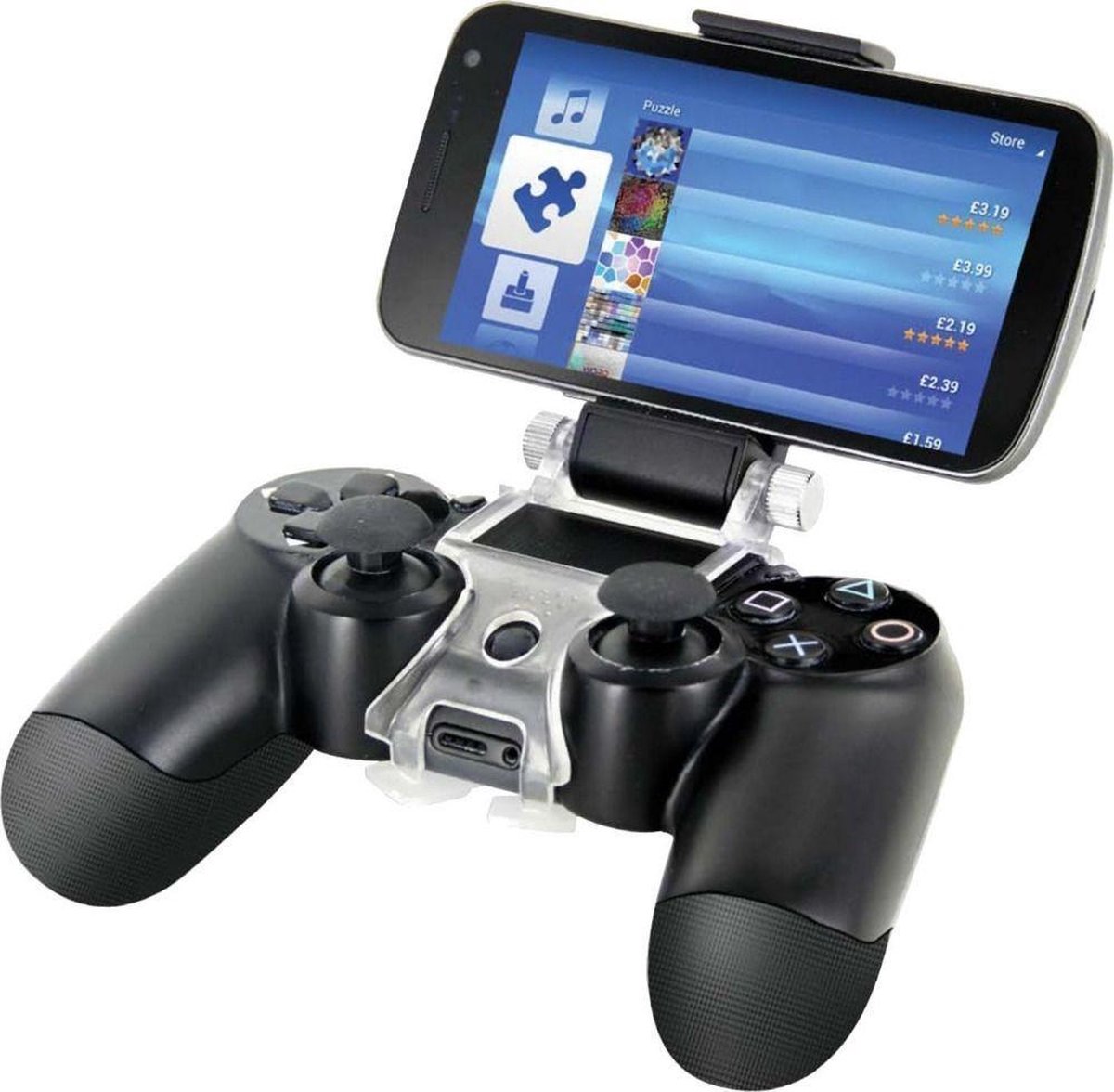 Smartphone Houder Klem Mount voor PS4 controller