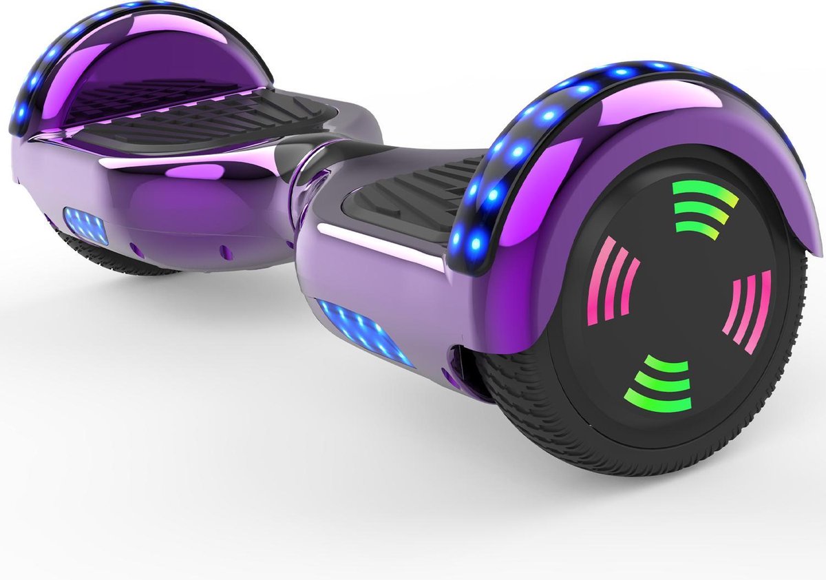 Evercross 6.5 inch Hoverboard met Flits Wielen Elektrische