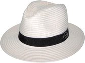 Emthunzini Hats - UV Fedora zonnehoed voor volwassenen - Evoke Phoenix - Ivoor - maat 61CM