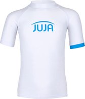 JUJA - UV - shirt de bain pour les enfants - manches courtes - Solid - Wit - Taille 158-164cm (13-14 ans)