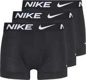 Nike Essential Micro Trunk 3 Pack boxershorts zwart