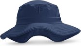 Coolibar UV bucket hoed Kinderen - Donkerblauw - Maat S/M (4-8 jaar)
