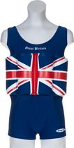 Beverly Kids UV drijfpakje Kinderen Great Britain - Blauw - Maat 110