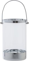 Cosy & trendy Windlicht - D19xh25cm - Glas - (set van 2) en Yourkitchen E-kookboek Heerlijke Smulrecepten