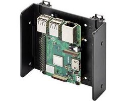 Renkforce DIN-rail-houder Geschikt voor serie: Raspberry Pi®, Arduino, Banana Pi Voor DIN-railmontage Zwart