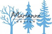Marianne Design Creatables snij en embosstencil - Bomen