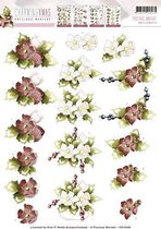Flower Arrangement Charming Xmas 3D-Knipvel Precious Marieke 10 stuks