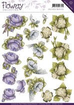 Floral Corner Flowery 3D-Knipvel Precious Marieke 10 stuks