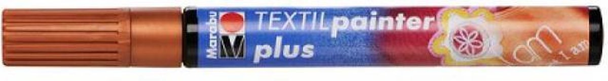 Textil painter - plus punt 3 mm - Koper