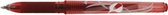 Eraser Gel pen softgrip 0,7 rot / red