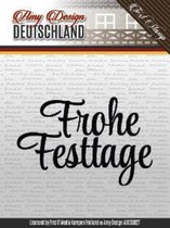 Amy Design -  Frohe Festtage - Tekst Stempel