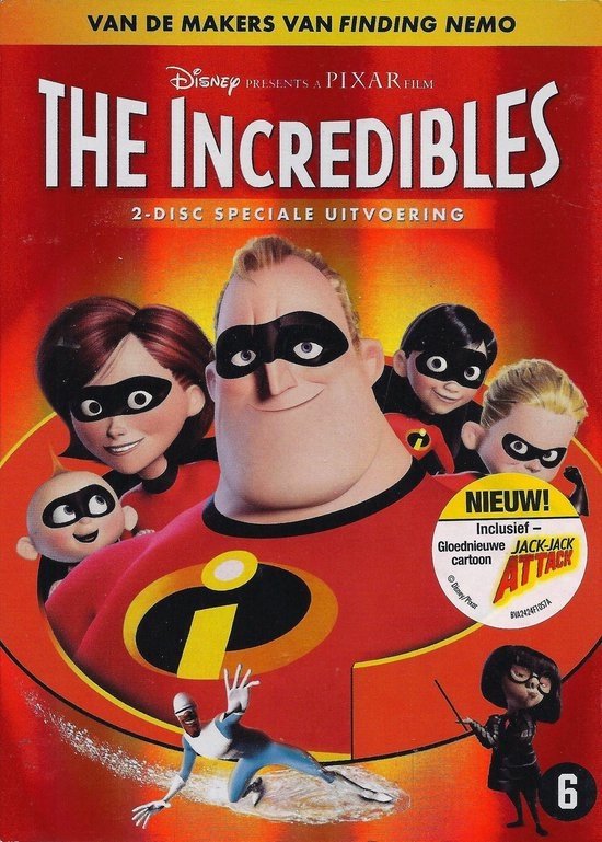 Cover van de film 'The Incredibles'