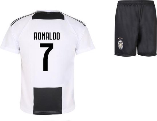 Observatorium Op tijd Productiviteit Ronaldo Juventus tenue wit - Imitatie Voetbal Shirt + Broek - Maat: 104 |  bol.com