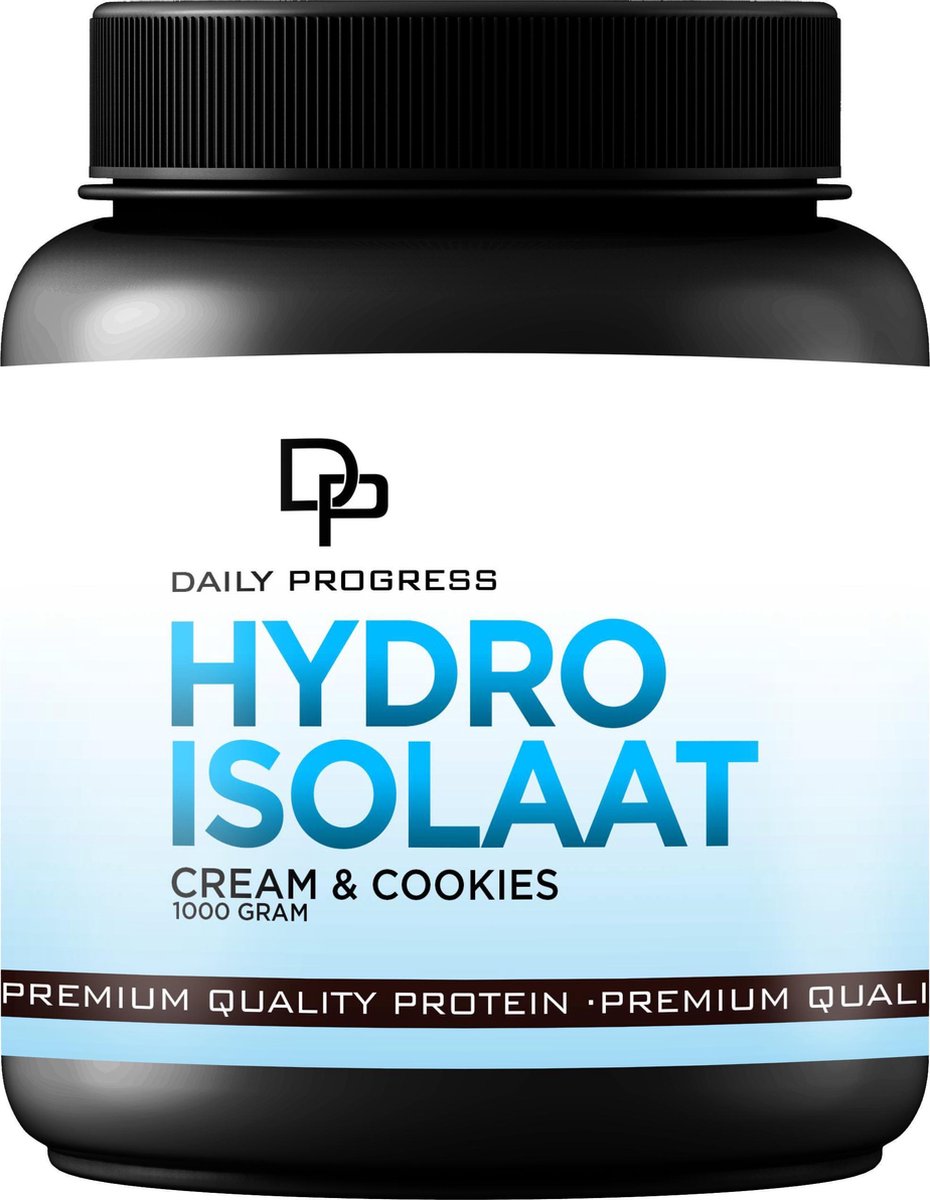 Daily Progress Whey Hydro Isolaat Cream Cookies 1000gr