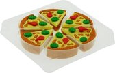 Gum Palms&Pizza Pizza - 6 stuks gummen in de vorm van een pizza-slice - K-5820140081